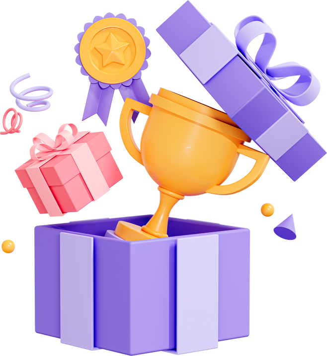 Gift with winner prize